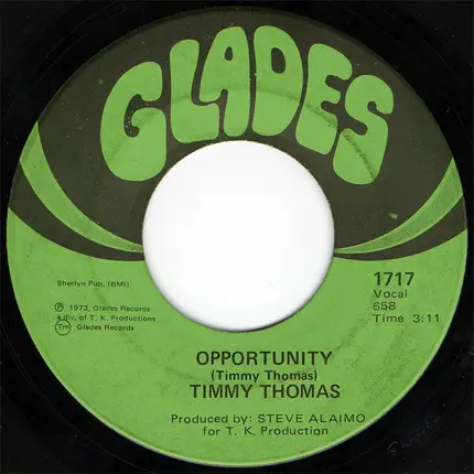 Timmy Thomas - What Can I Tell Her / Opportunity