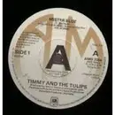 7inch Vinyl Single - Timmy & The Tulips / The Chesterfields - Mr Blue / Why Do Fools Fall In Love - Company Sleeve