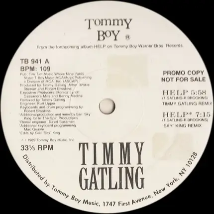 Timmy Gatling - Help
