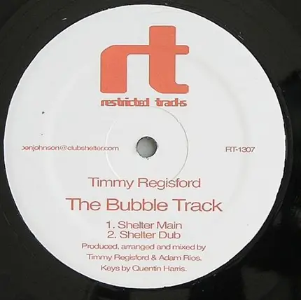 Timmy Regisford - The Bubble Track