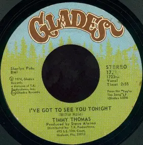 Timmy Thomas - I've Got To See You Tonight / You're The Song (I Always Wanted To Sing)