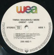 Double LP - Timna Brauer & Elias Meiri Ensemble - Orient Live