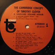 LP - Timothy Clover - The Cambridge Concept Of Timothy Clover - A Harvard Square Affair