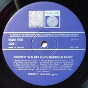 LP - Timothy Walker - Timothy Walker Plays Baroque Music