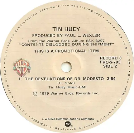 Tin Huey - I'm A Believer