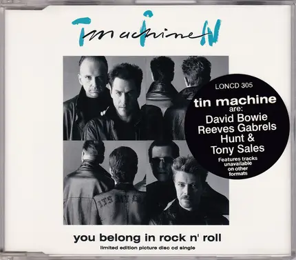 Tin Machine - You Belong In Rock N' Roll