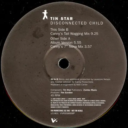Tin Star - Disconnected Child
