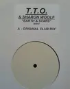 12inch Vinyl Single - Tin Tin Out & Sharon Woolf - Earth & Stars - Single Sided, White Label