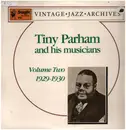 LP - Tiny Parham And His Musicians - Volume Two 1929-1930 - Mono