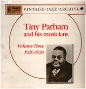 LP - Tiny Parham And His Musicians - Volume Three 1926-1930 - Mono