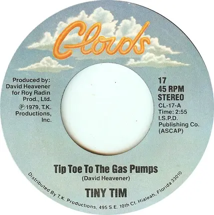 Tiny Tim - Tip Toe To The Gas Pumps