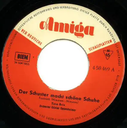 Tina Brix - Der Schuster Macht Schöne Schuhe / Gestern Und Heute