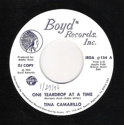 Tina Camarillo - One Teardrop At A Time