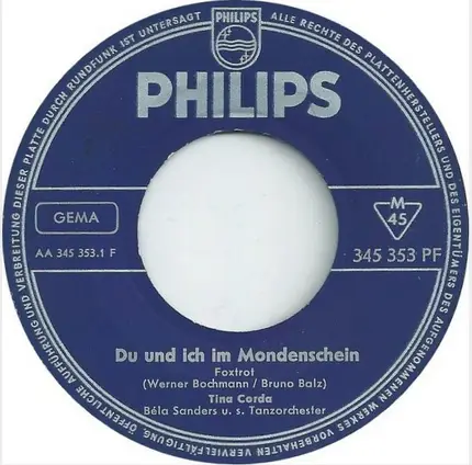 Tina Corda - Du Und Ich Im Mondenschein