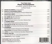 CD - Tina Faigen - Piano Transcriptions