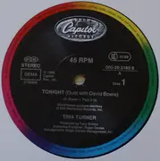 12inch Vinyl Single - Tina Turner Duet With David Bowie - Tonight Live