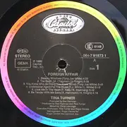 LP - Tina Turner - Foreign Affair - Gatefold