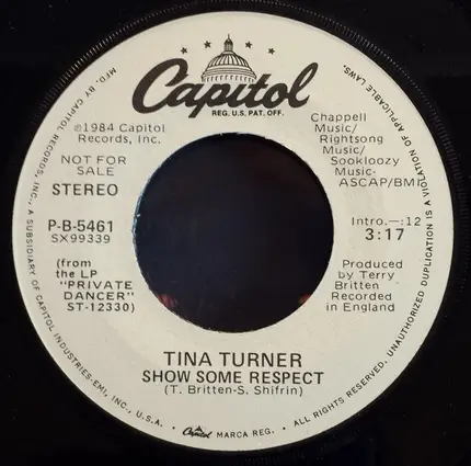 Tina Turner - Show Some Respect