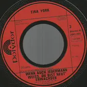 7inch Vinyl Single - Tina York - Ein Mann Wie Du