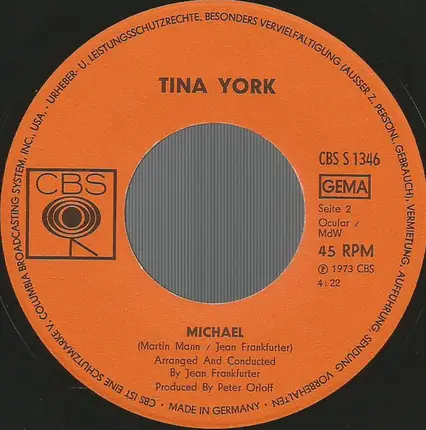 Tina York - Warum Denn Morgen