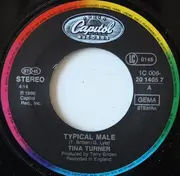 7'' - Tina Turner - Typical Male / Don't Turn Around (Vinyl Single)