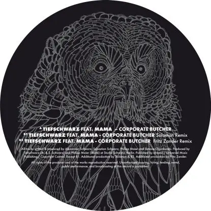 Tiefschwarz Feat. Mama - Corporate Butcher (solomun Rmx)