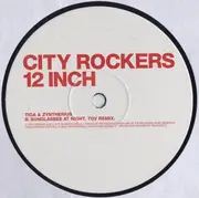 12inch Vinyl Single - Tiga & Zyntherius - Sunglasses At Night