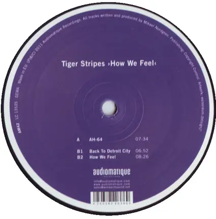 Tiger Stripes - How We Feel