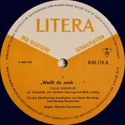 LP - Tilla Durieux - 'Weißt Du Noch...'