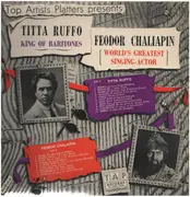 LP - Titta Ruffo, Feodor Chaliapin - King of Baritons, World's greatest singing actor