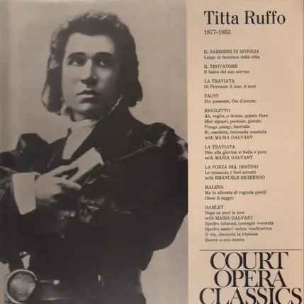 Titta Ruffo - 1877-1953