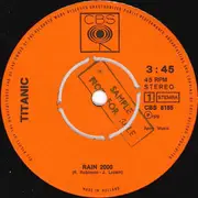 7inch Vinyl Single - Titanic - Rain 2000 / Blond
