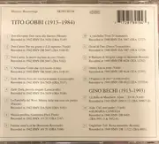 CD - Tito Gobbi - Lebendige Vergangenheit - Mono