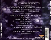 CD - Tito Gomez - Volver