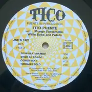 LP - Tito Puente With Mongo Santamaria , Willie Bobo & Carlos 'Patato' Valdes - Puente In Percussion - Yellow Labels