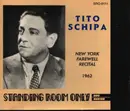CD - Tito Schipa - Standing Room Only