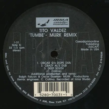 Tito Valdez - Tumbe (Murk Remix)