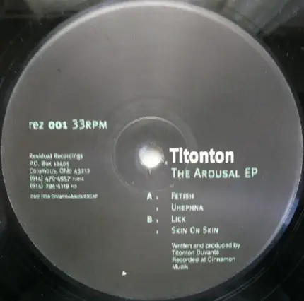 Titonton Duvanté - The Arousal EP