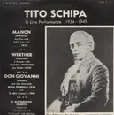 LP - Tito Schipa - In Live Performance 1934-1949