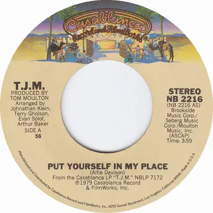 Tjm - Put Yourself In My Place