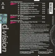 CD Single - Tjm - I Don't Need No Music - Promo Cardboard.