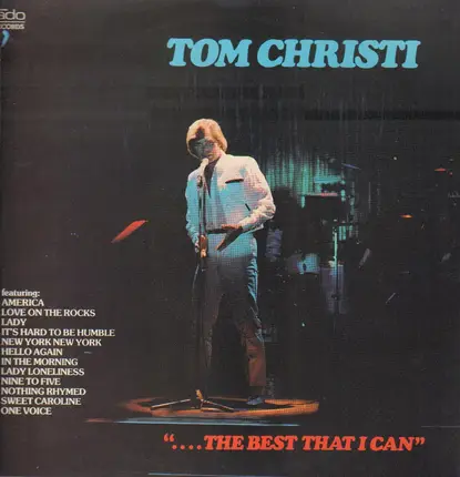 Tom Christi - ....The Best That I Can