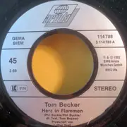 7inch Vinyl Single - Tom Becker - Herz In Flammen