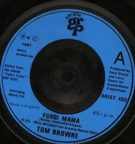Tom Browne - Fungi Mama (Bebop Afunkadiscolypso) / Come For A Ride