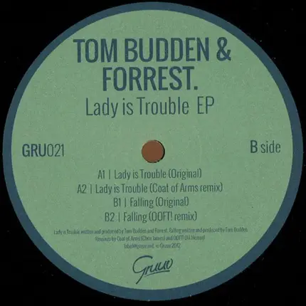 Tom Budden & Forrest. - Lady Is Trouble EP