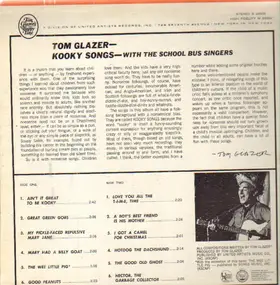 Tom Gazer, the Schoolbus Singers - Kooky Songs