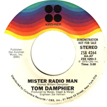 Tom Damphier - Mister Radio Man