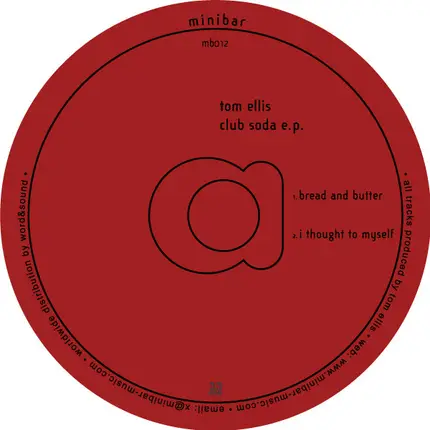Tom Ellis - Club Soda E.P.