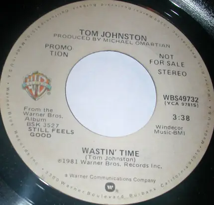 Tom Johnston - Wastin' Time
