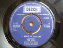 7inch Vinyl Single - Tom Jones - A Minute Of Your Time - 4-Prong Push-out Centre
